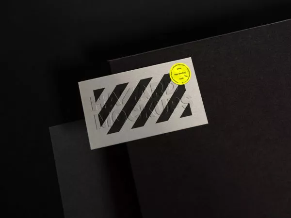 Free Minimal Business Card Mockup