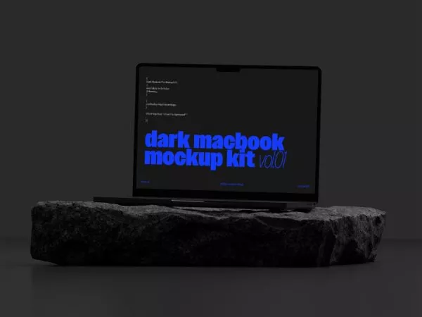 MacBook Pro Mockup – Light & Dark Scenes