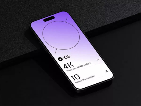 Mockup iPhone 15 Pro Max Download