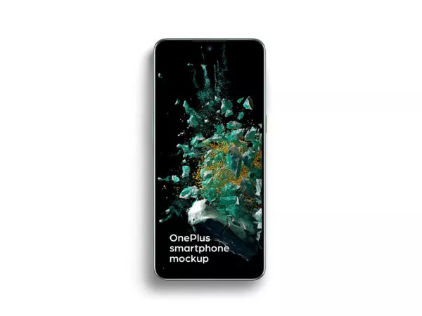 OnePlus smartphone mockup