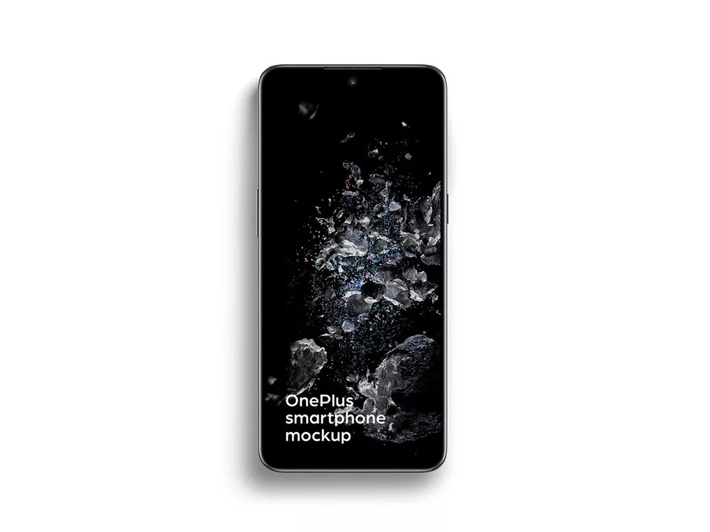OnePlus smartphone mockup