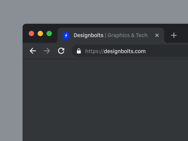 Website Favicon Mockup