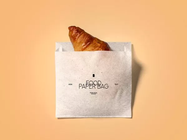 Paper Food Bag – PSD Mockups