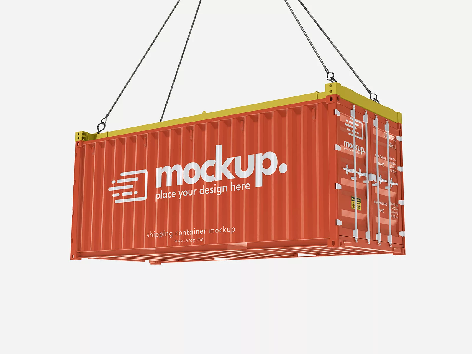 Shipping Container Mockup The Free Mockup