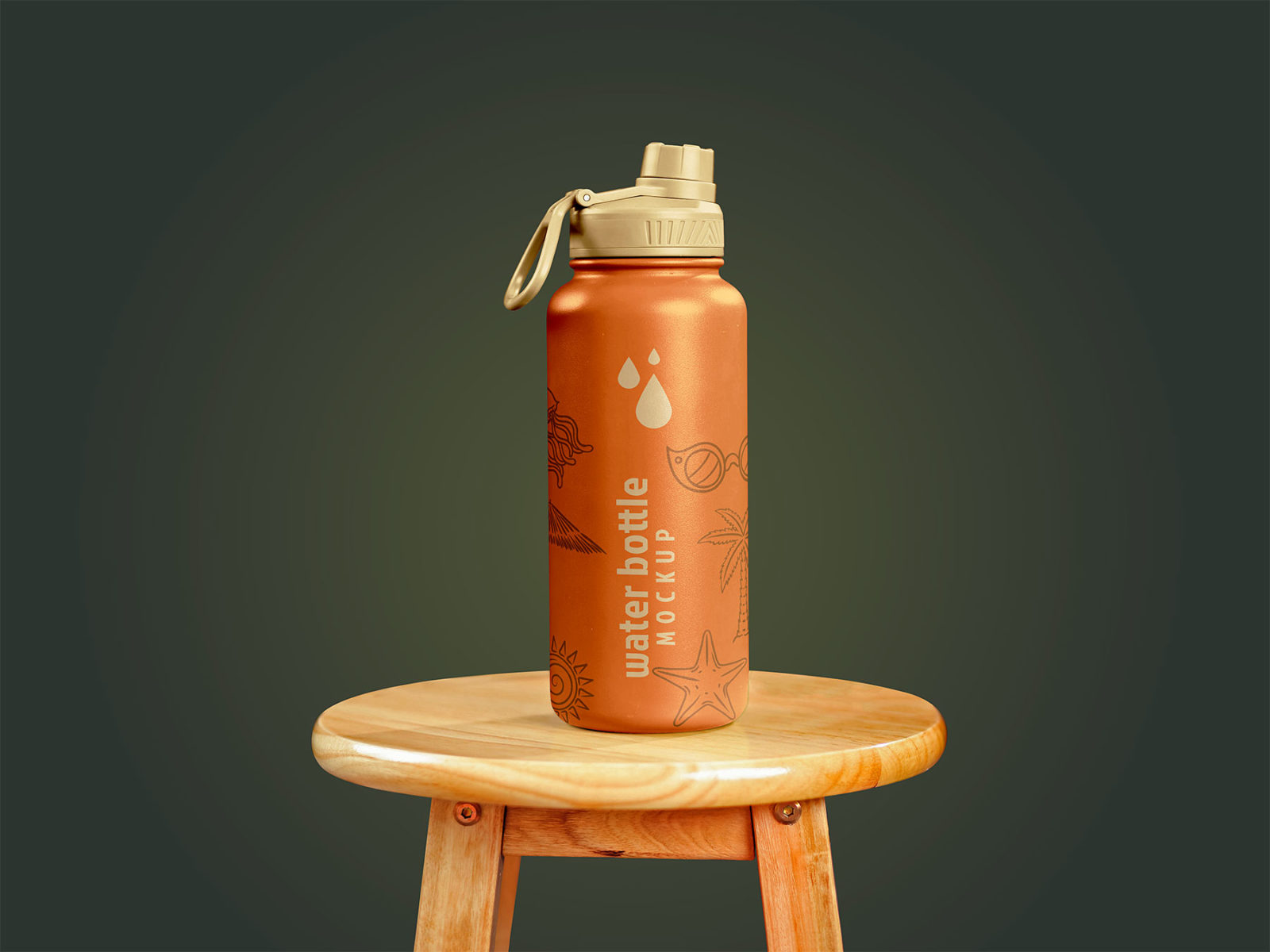 Water Bottle Travel Flask Mockup The Free Mockup water-bottle-travel-flask-mockup-the-free-mockup