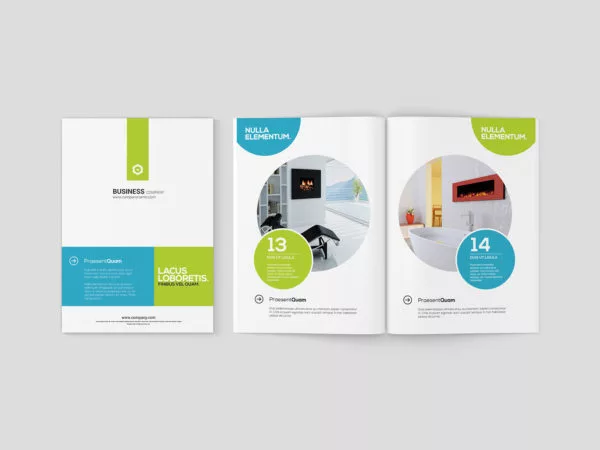 A5 Brochure/Magazine Mockup Set