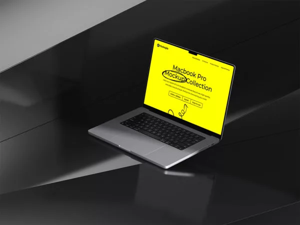 MacBook Pro Laptop Mockup
