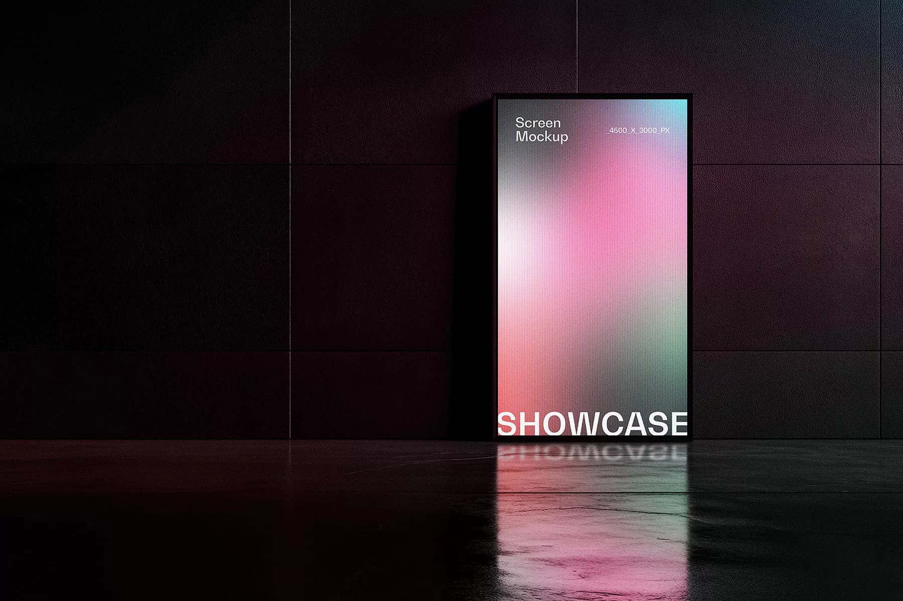 City Light Poster Screen Mockup