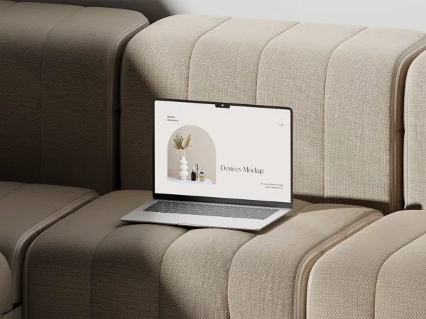 MacBook Pro Mockup Website Presentation