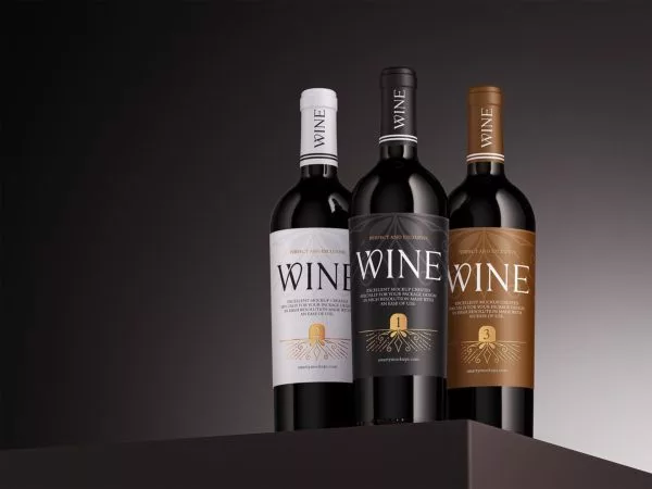 Wine Bottle Mockups