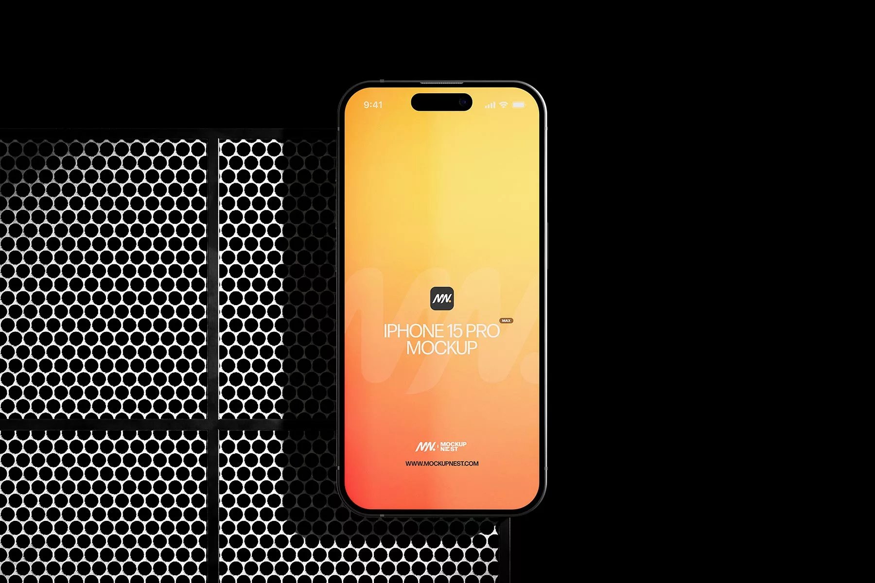 iPhone 15 Pro Max Free Mockup