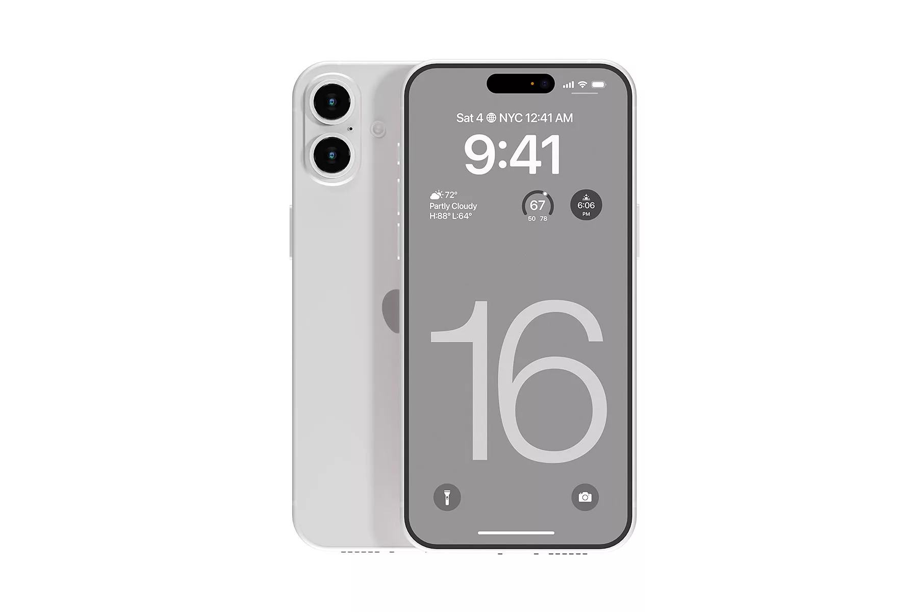 iPhone 16 Mockup – Free PSD (5 Colors)