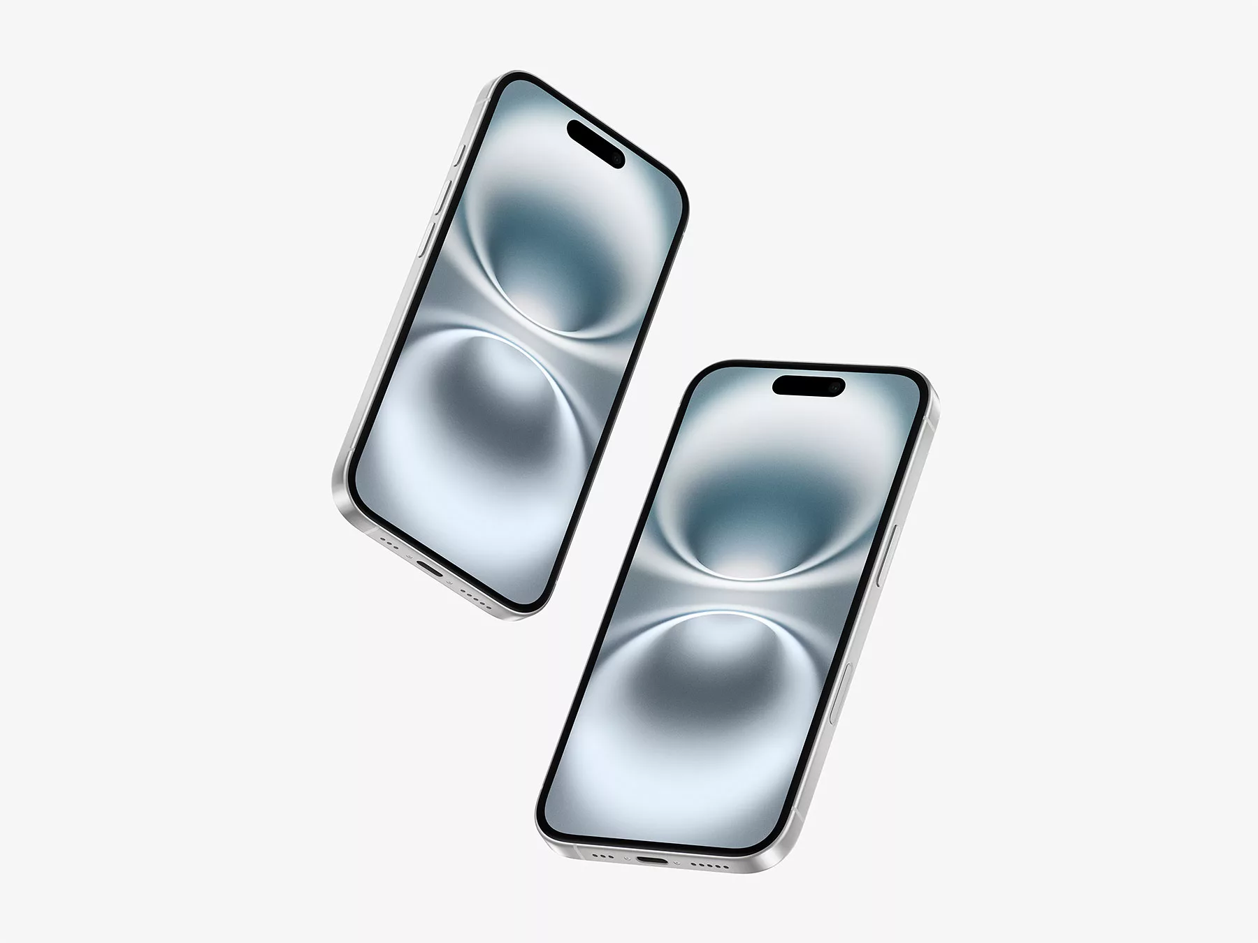 iPhone 16 Mockup (PSD, Figma, Sketch)