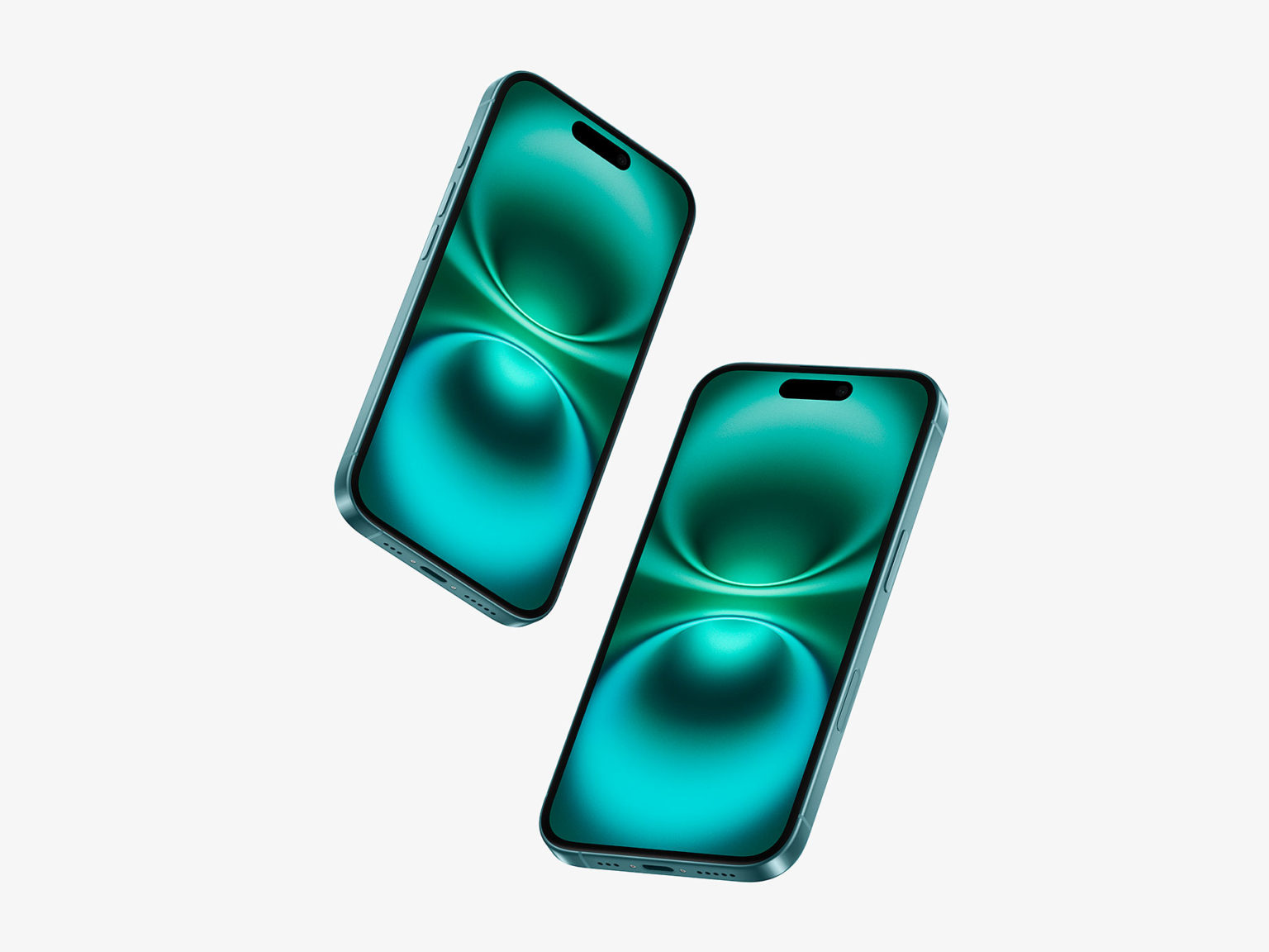 iPhone 16 Mockups (PSD, Figma, Sketch)