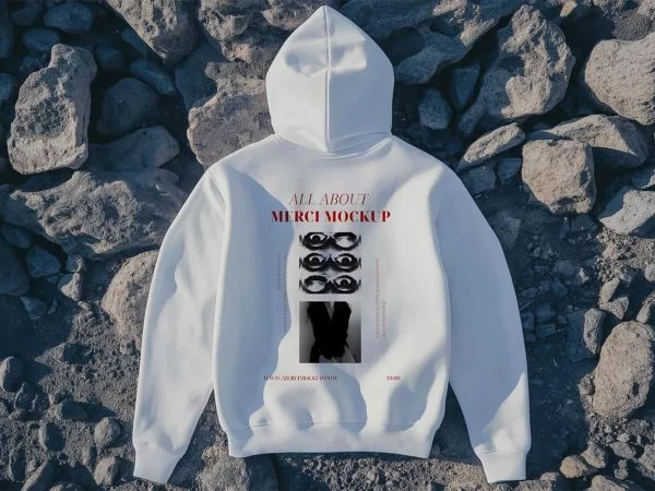 Back Hoodie Mockup