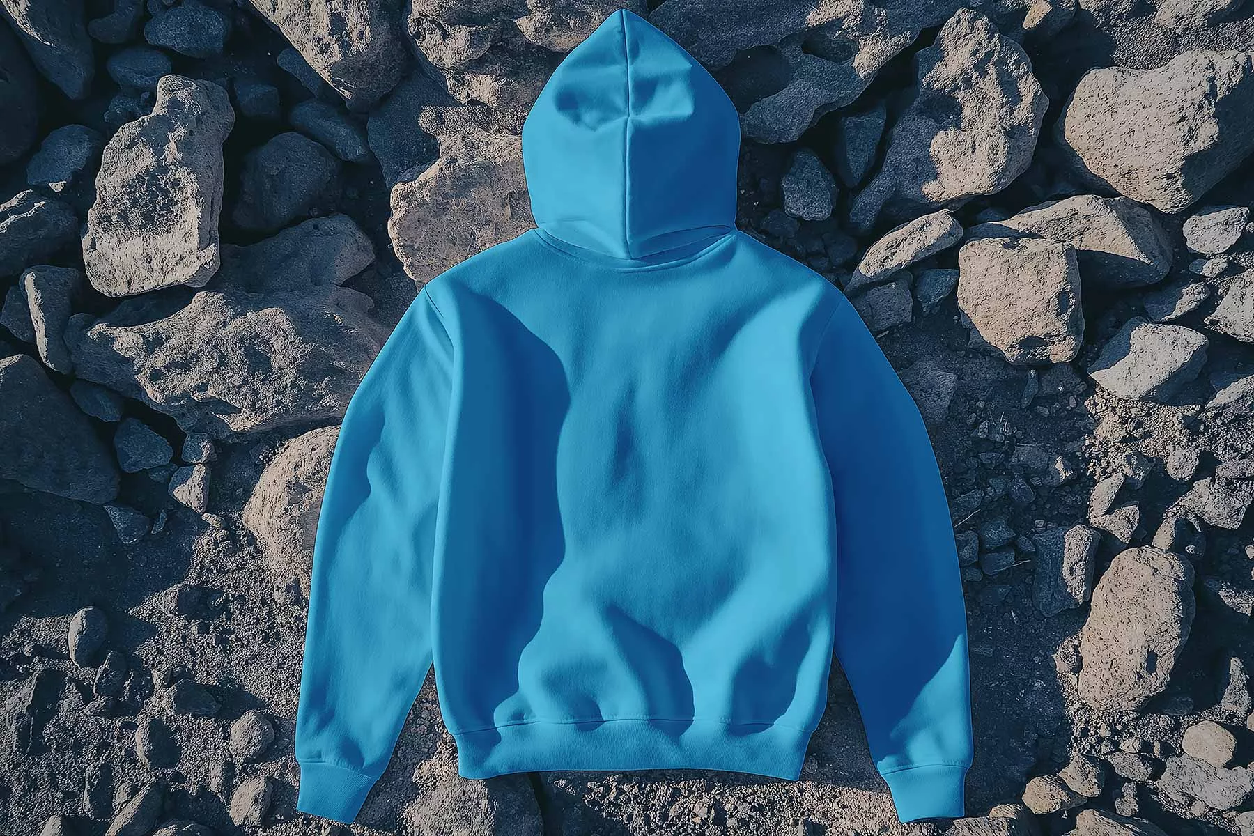 Back Hoodie Free Mockup