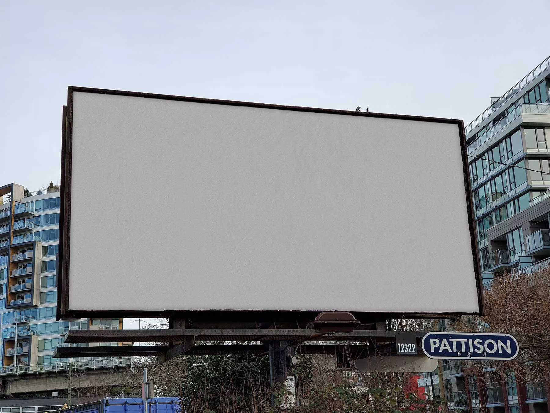 Billboard Mockup Outdoor Advertising (PSD)