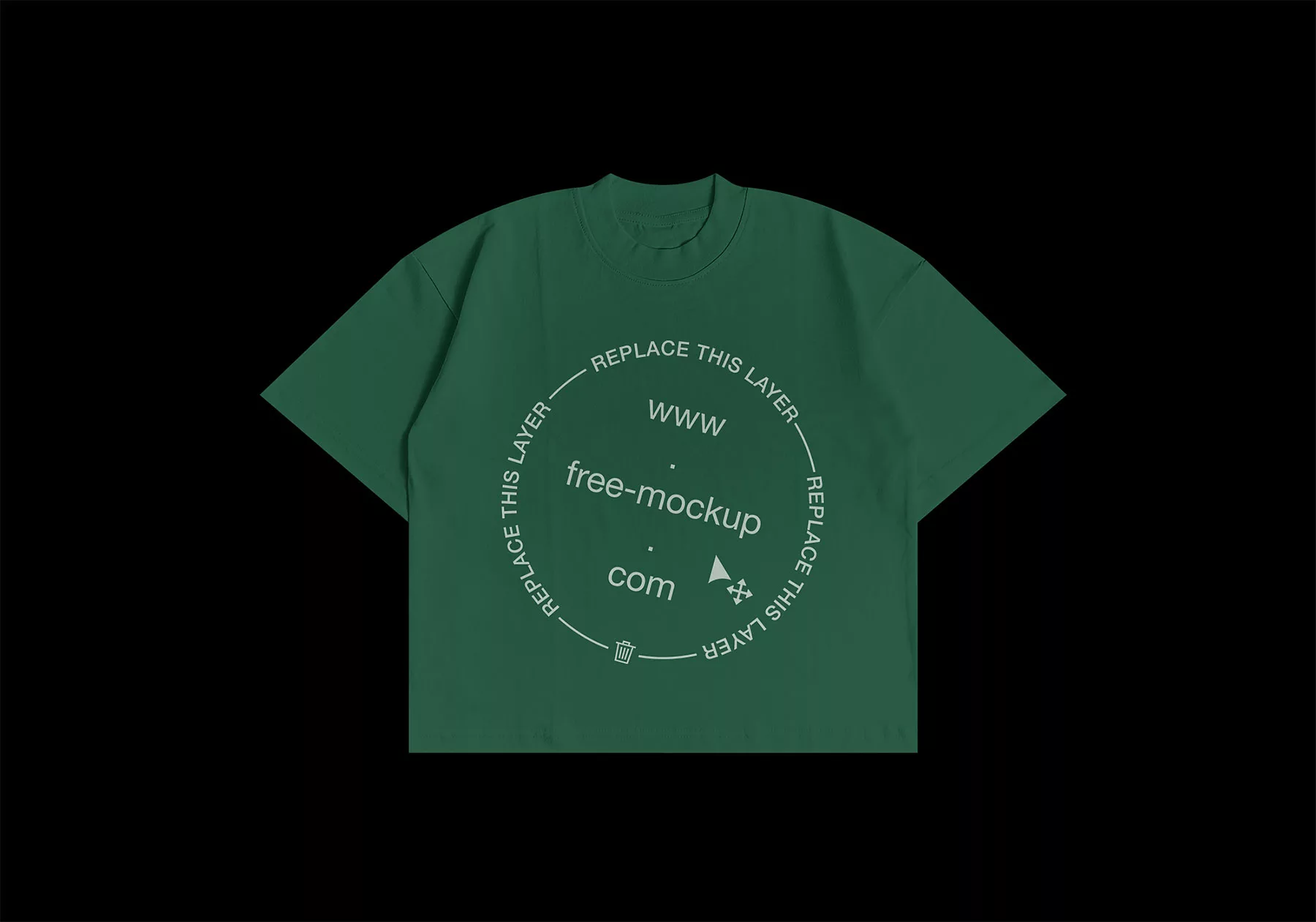 Boxy T-Shirt Mockup