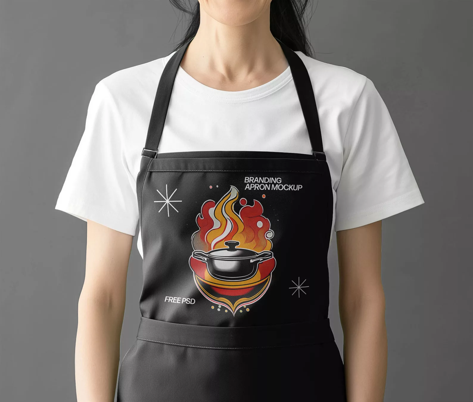 Branding Apron Mockup
