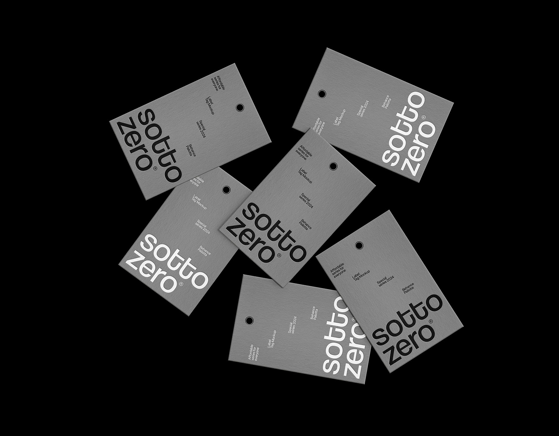 Branding Label Tag Free Mockups
