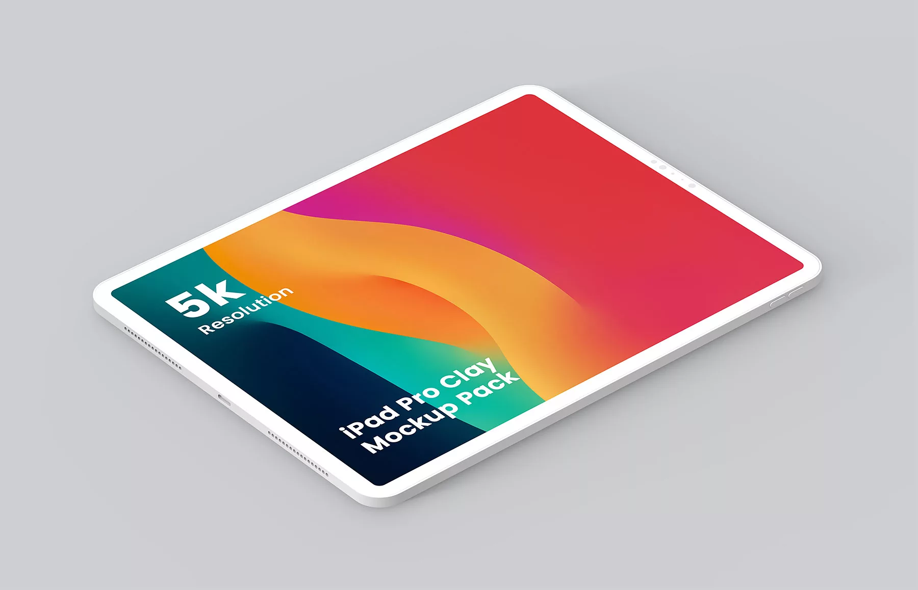 Clay iPad Pro Mockup