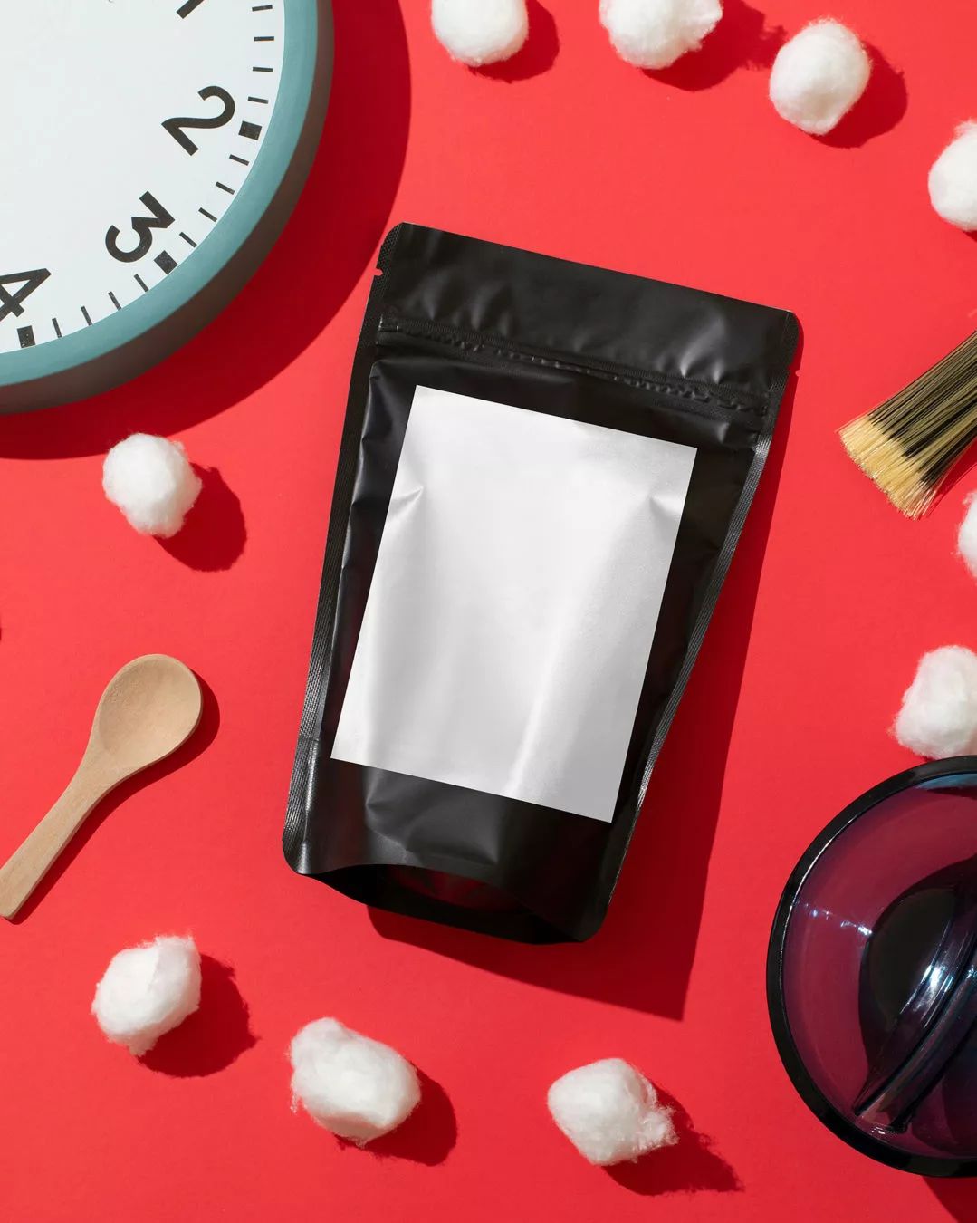 Food Packaging Pouch Mockup