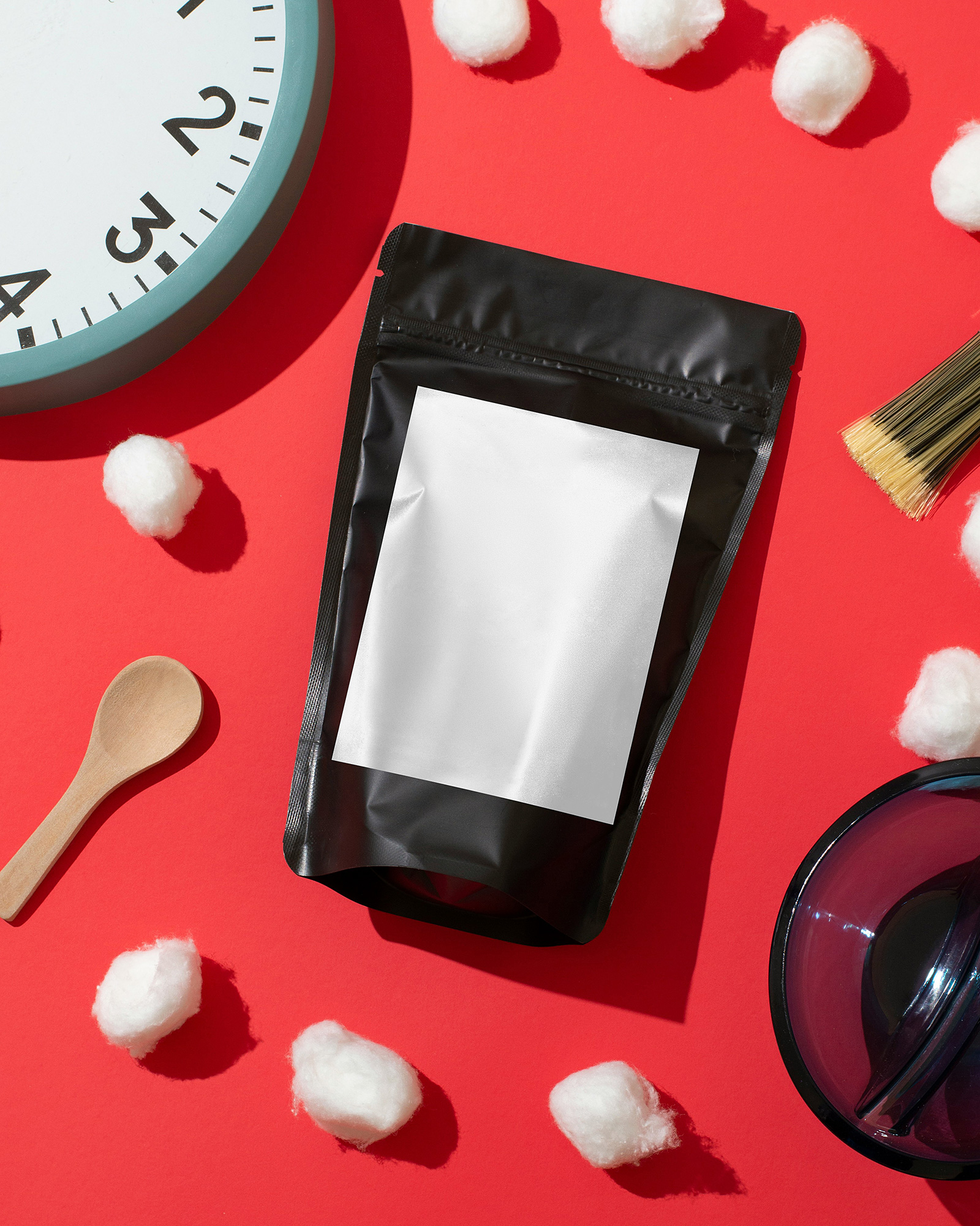 Food Packaging Pouch Mockup