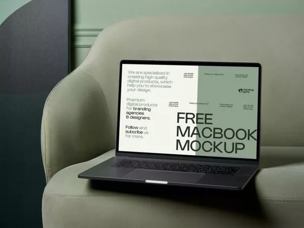 Laptop MacBook Mockup