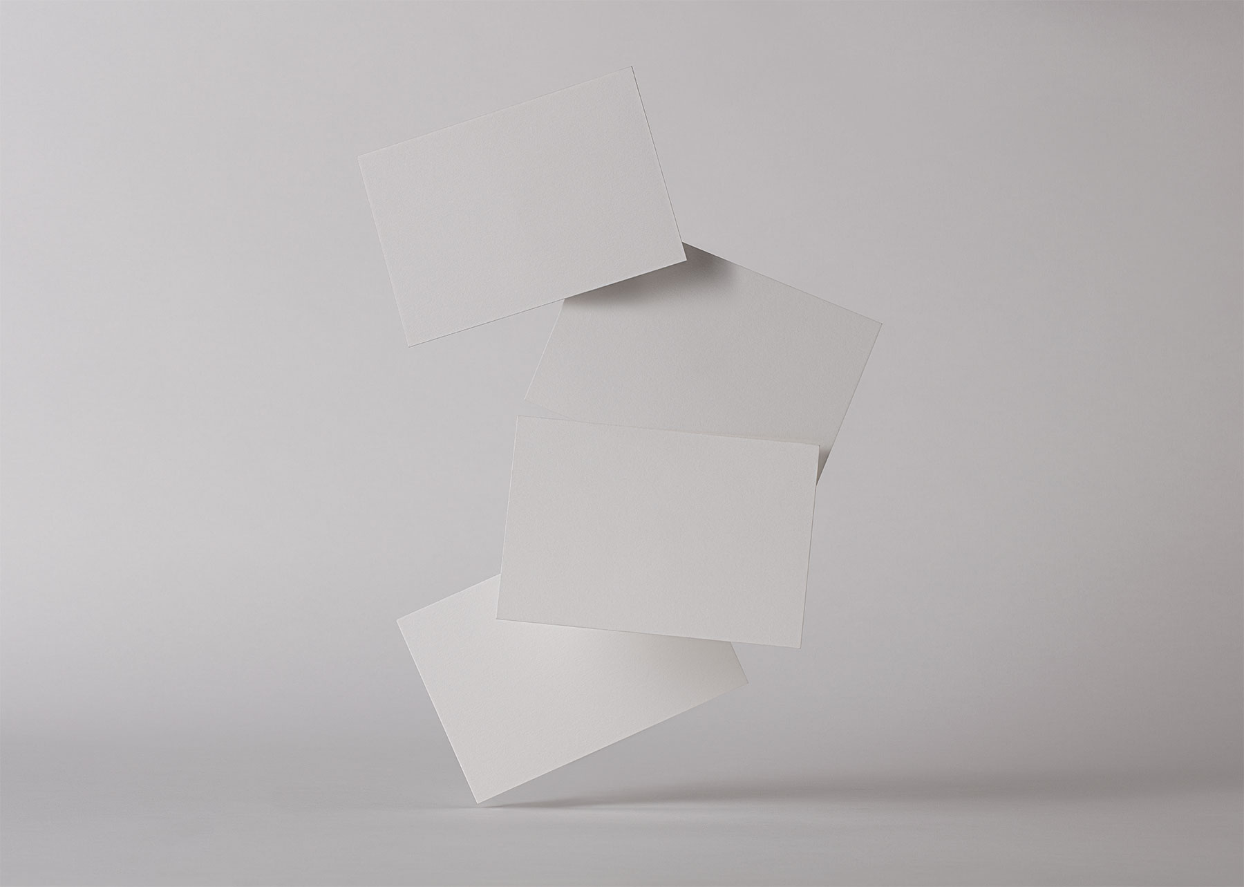 Gravity Invitation Cards Free Mockups