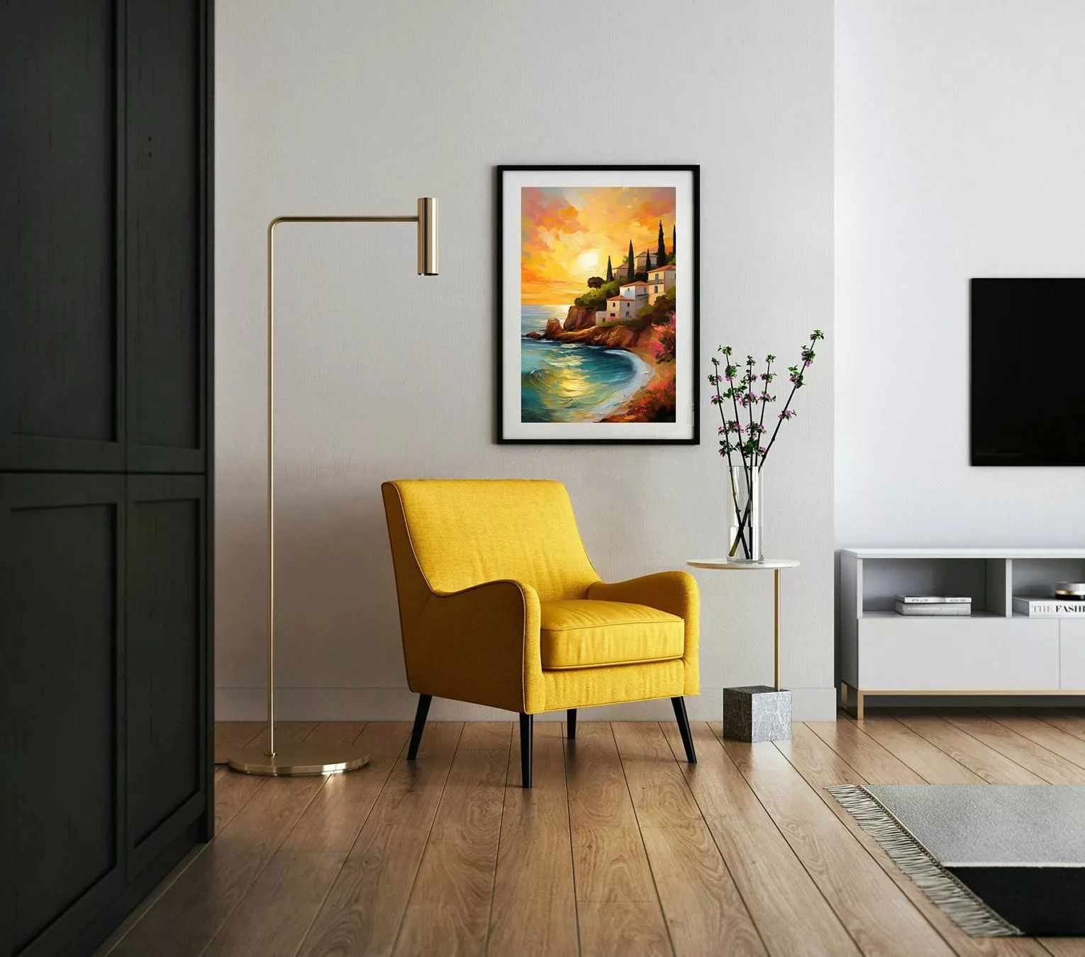Interior Poster Frame Mockup