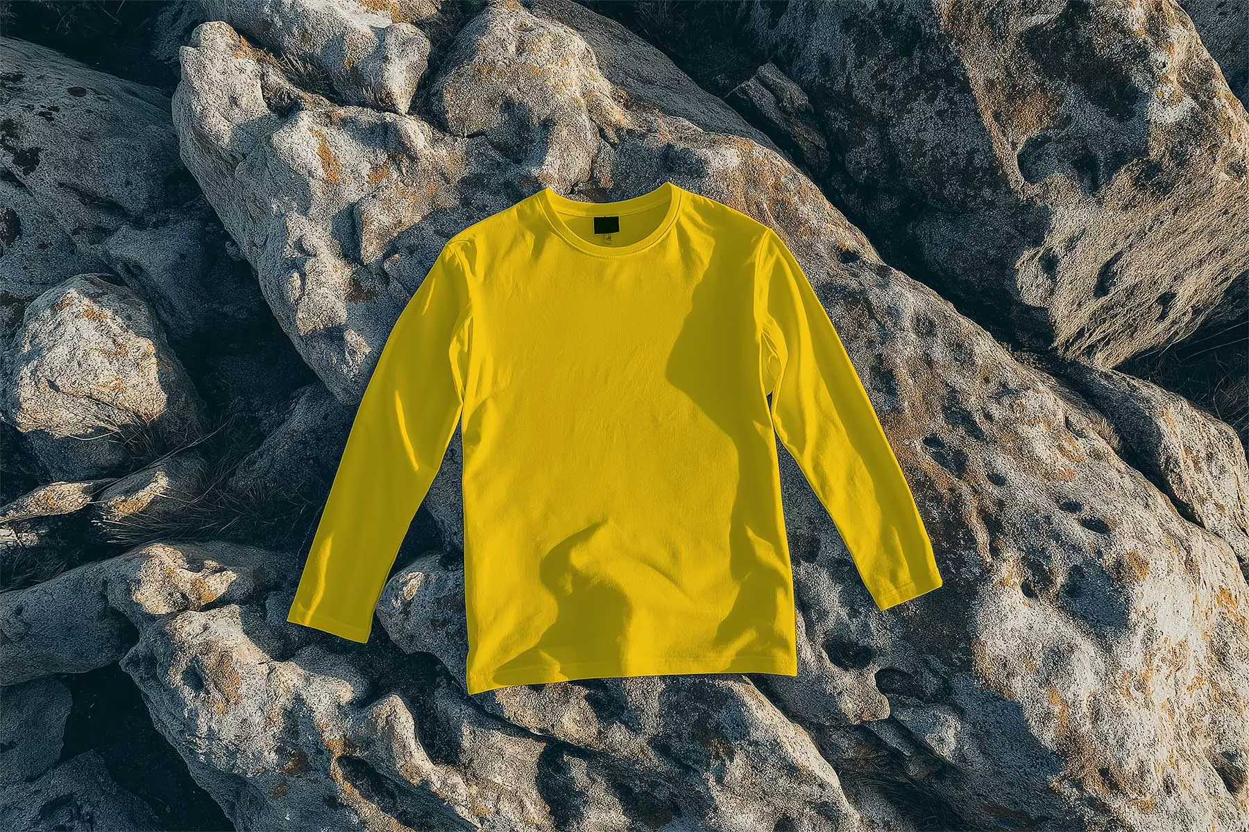 Long Sleeve T-Shirt Mockup