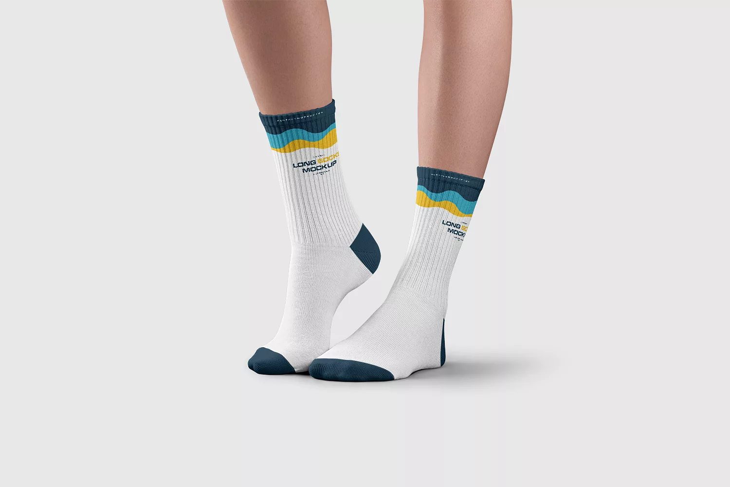 Long Socks Free Mockup