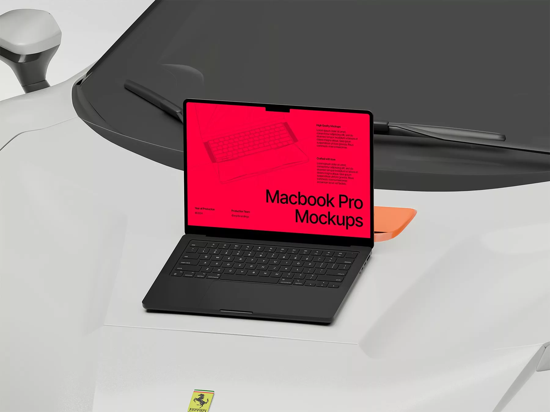 MacBook Pro Free Mockups