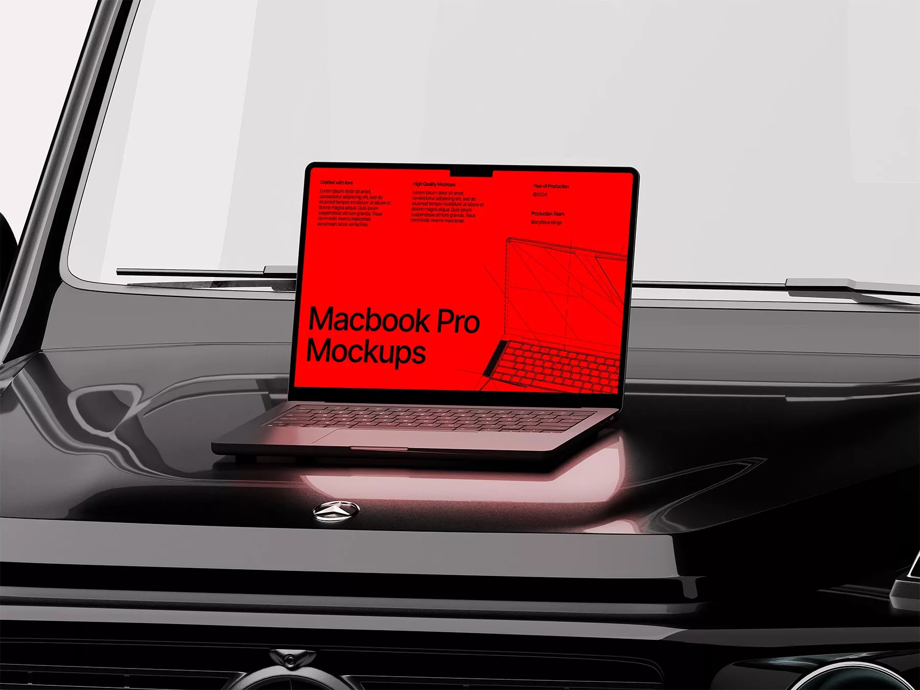 MacBook Pro Free Mockups