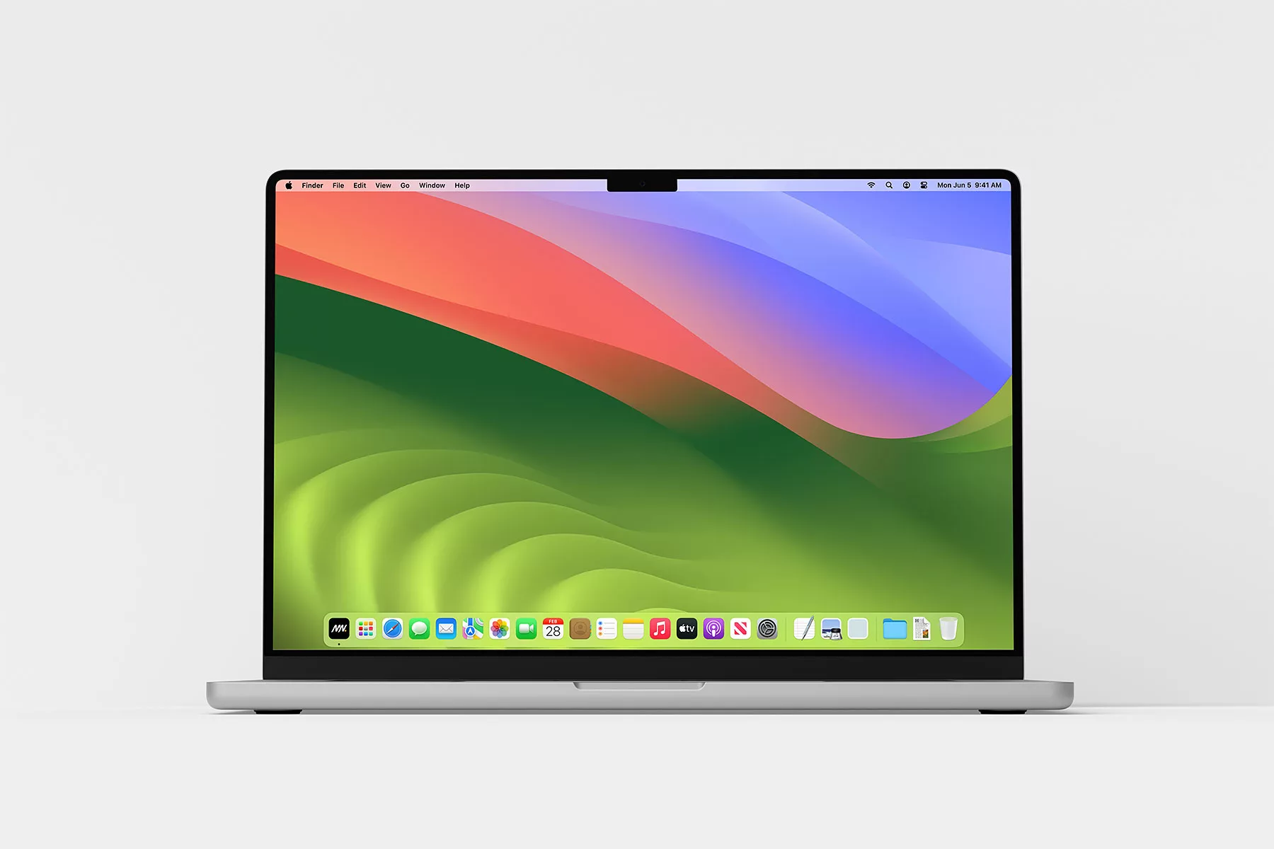 Minimal MacBook Pro Free Mockups
