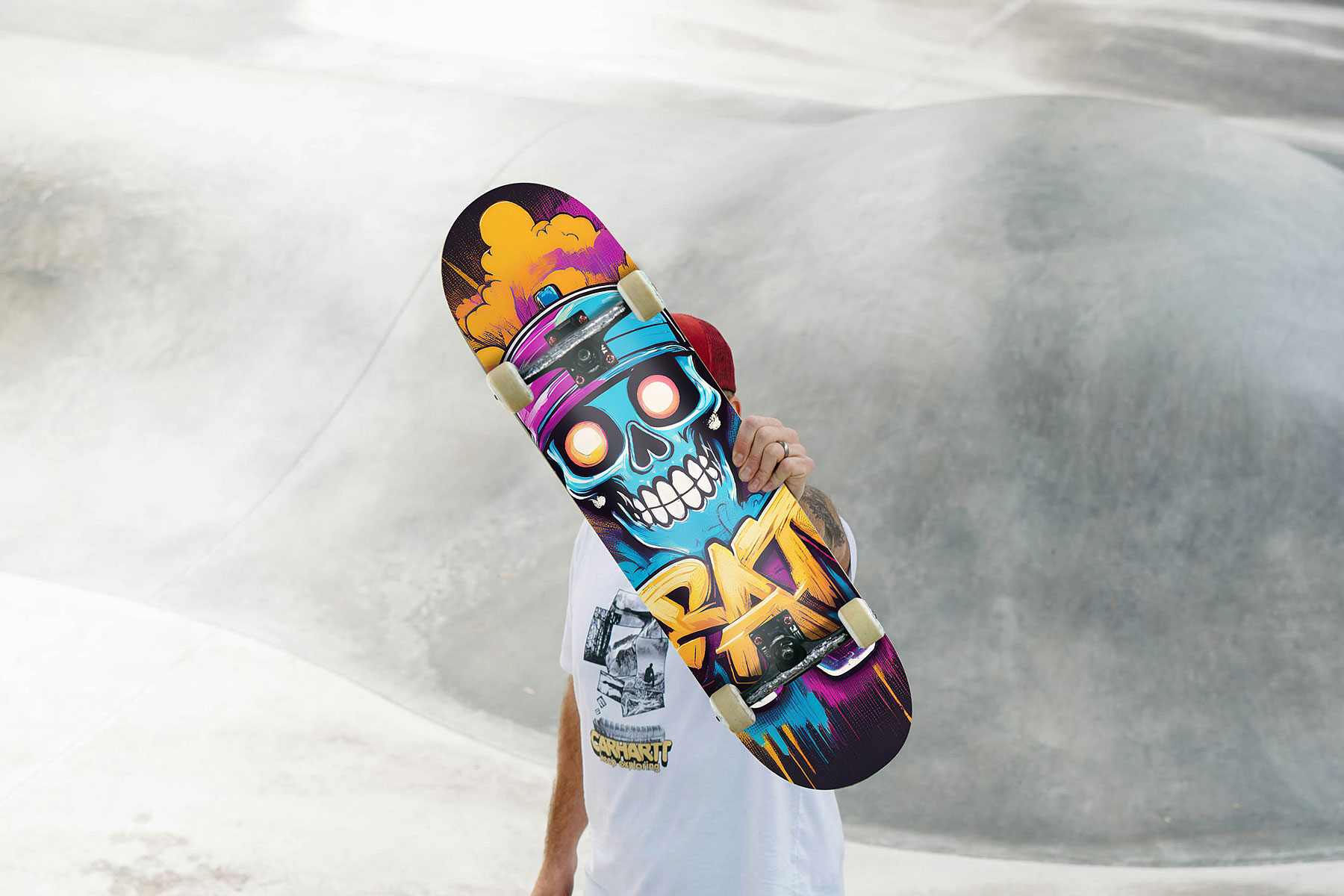 Skateboard Mockup
