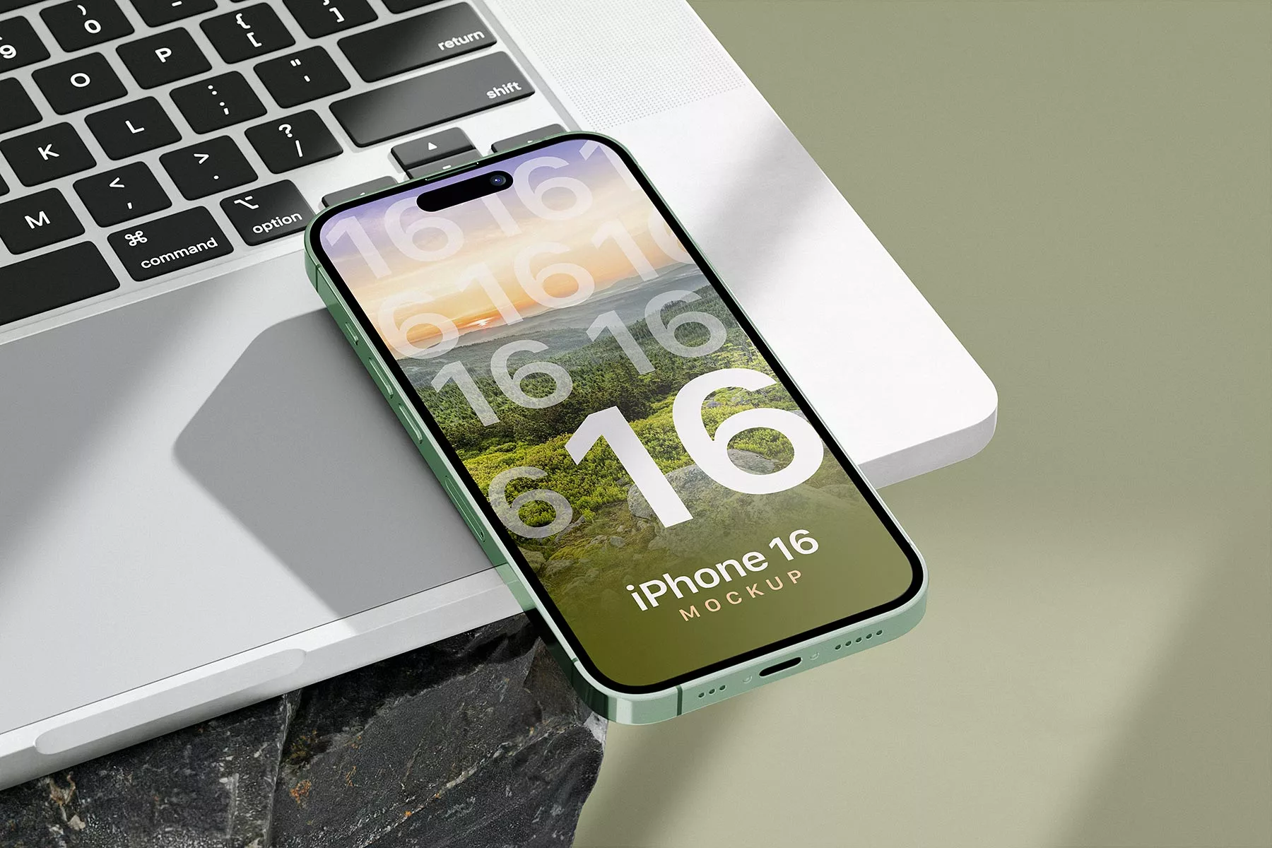 iPhone 16 Mockup