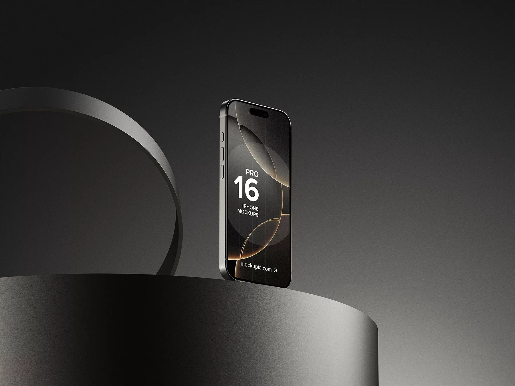 iPhone 16 Pro Mockup Phone