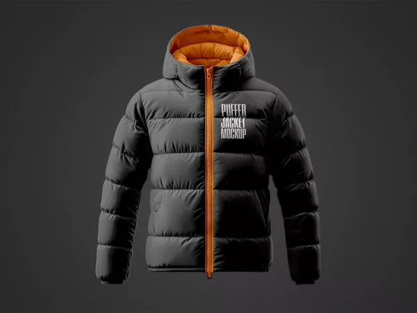 Puffer Jacket Mockup