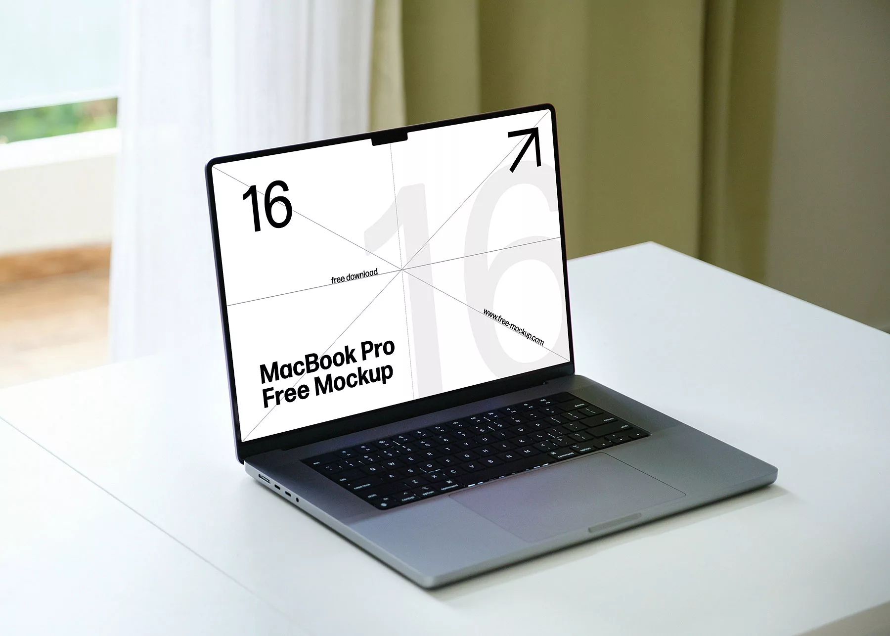 MacBook Pro Free Mockup