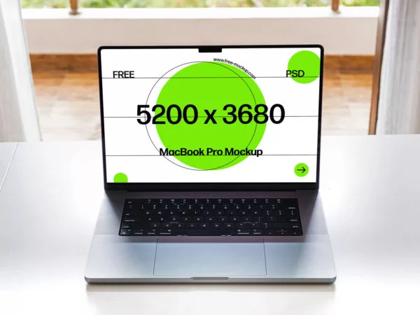MacBook Pro PSD Mockup