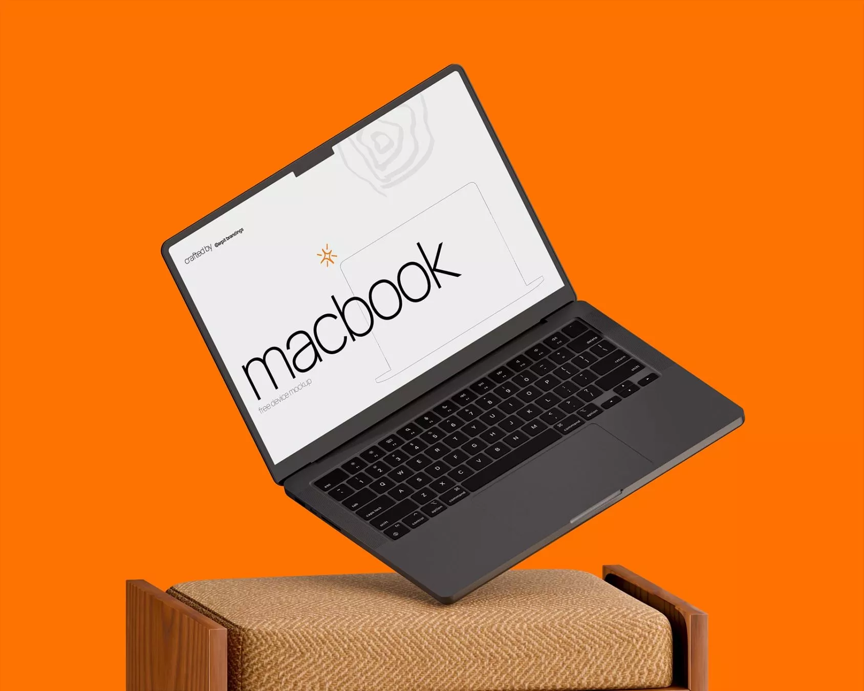 MacBook Pro Laptop Mockup Scene