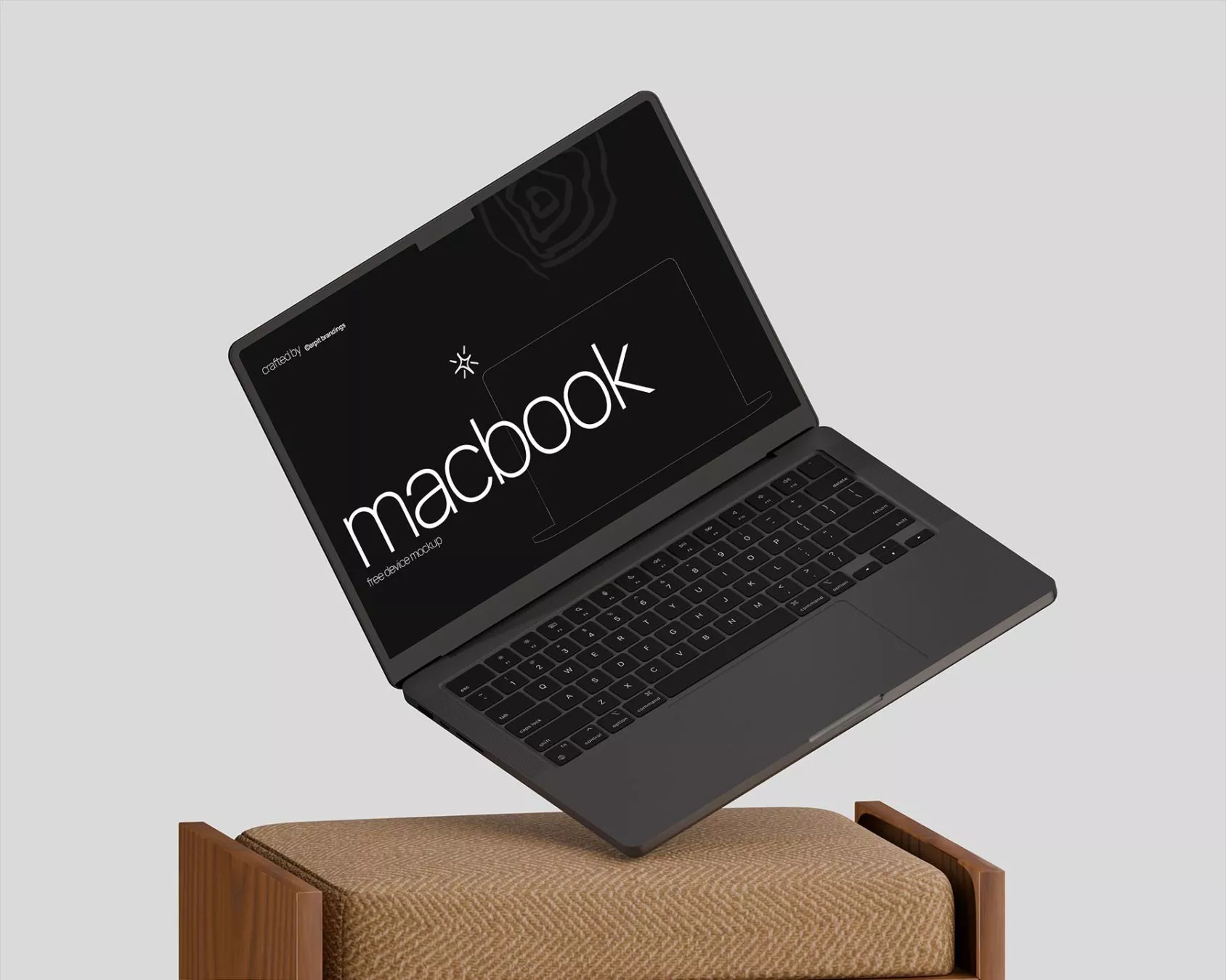 MacBook Pro Laptop Mockup Scene