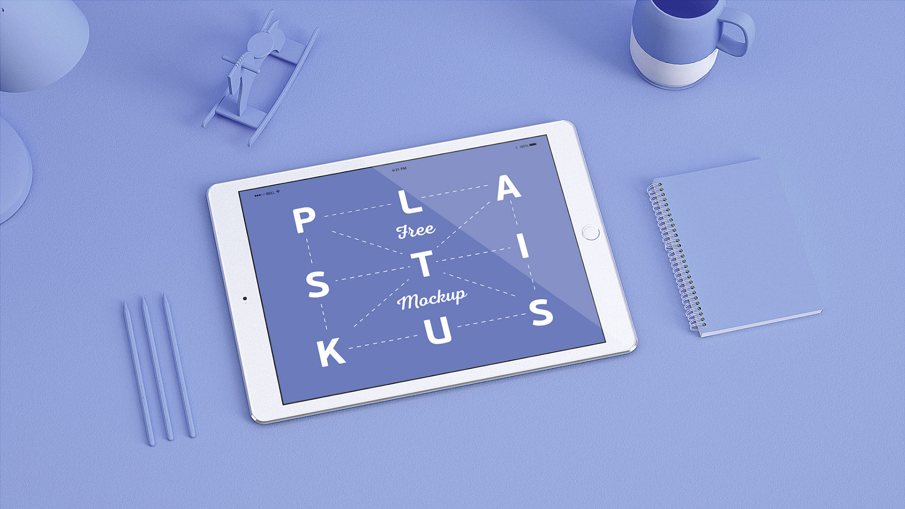 Stylized Apple Devices Free Mockups