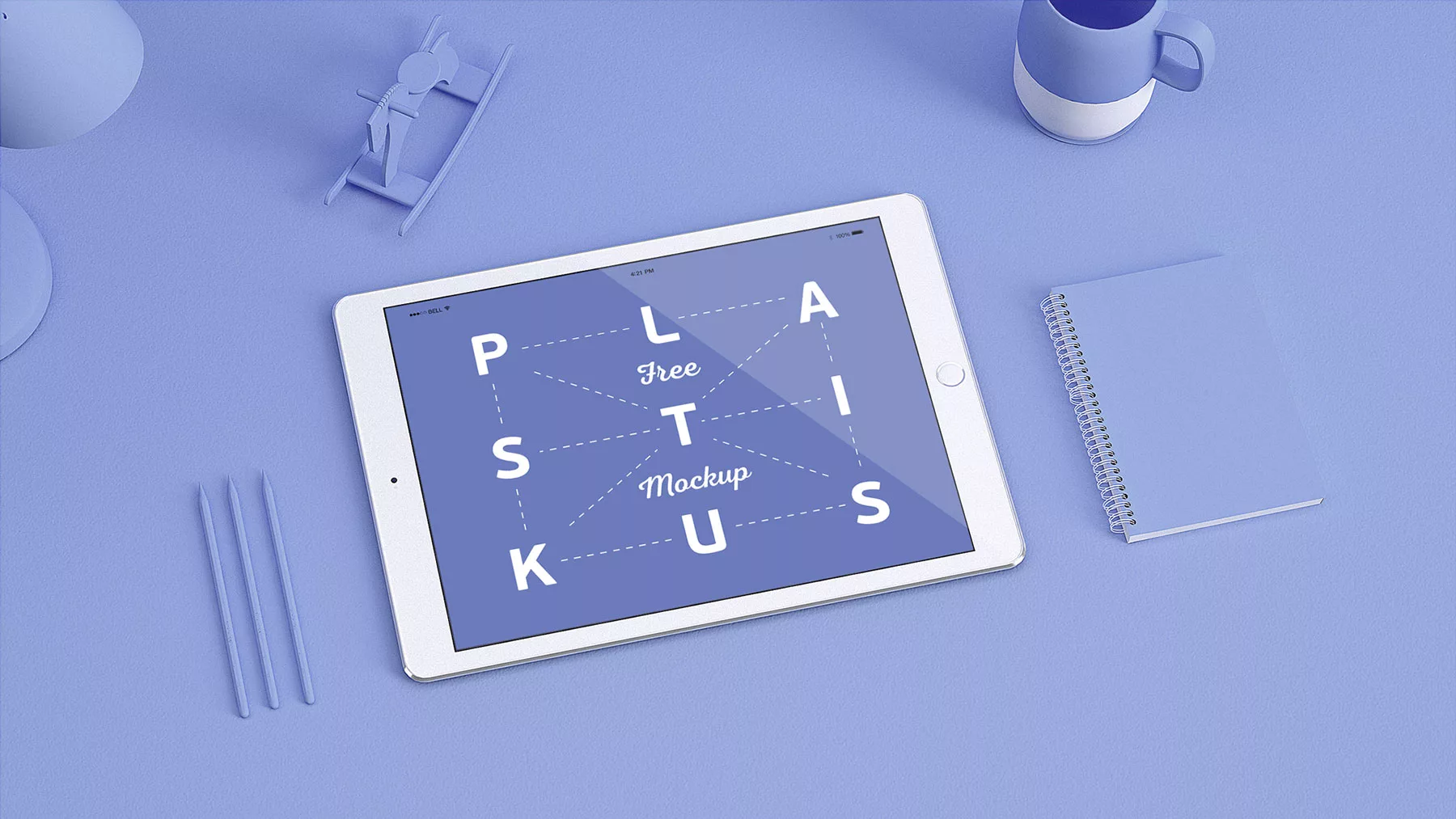 Stylized Apple Devices Free Mockups