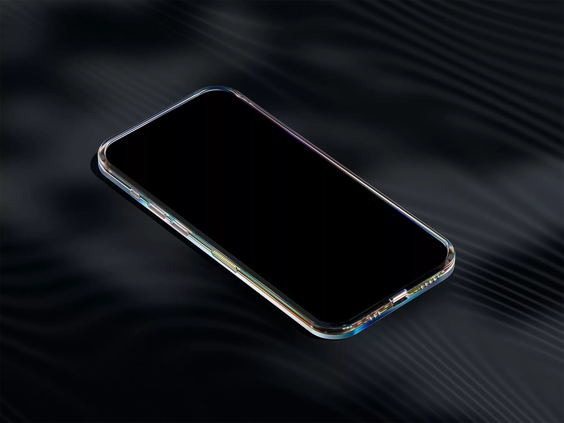 Stylized Glass Phone Mockup (PSD & Figma)