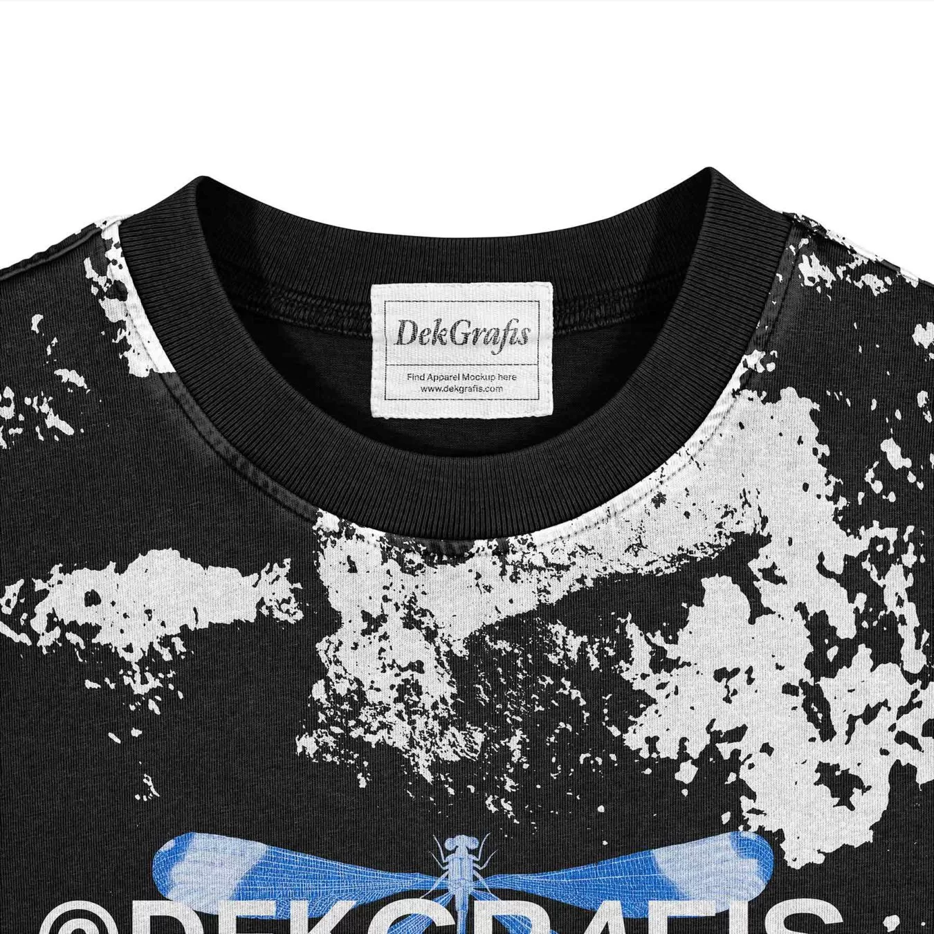 T-Shirt Clothing Label Mockup