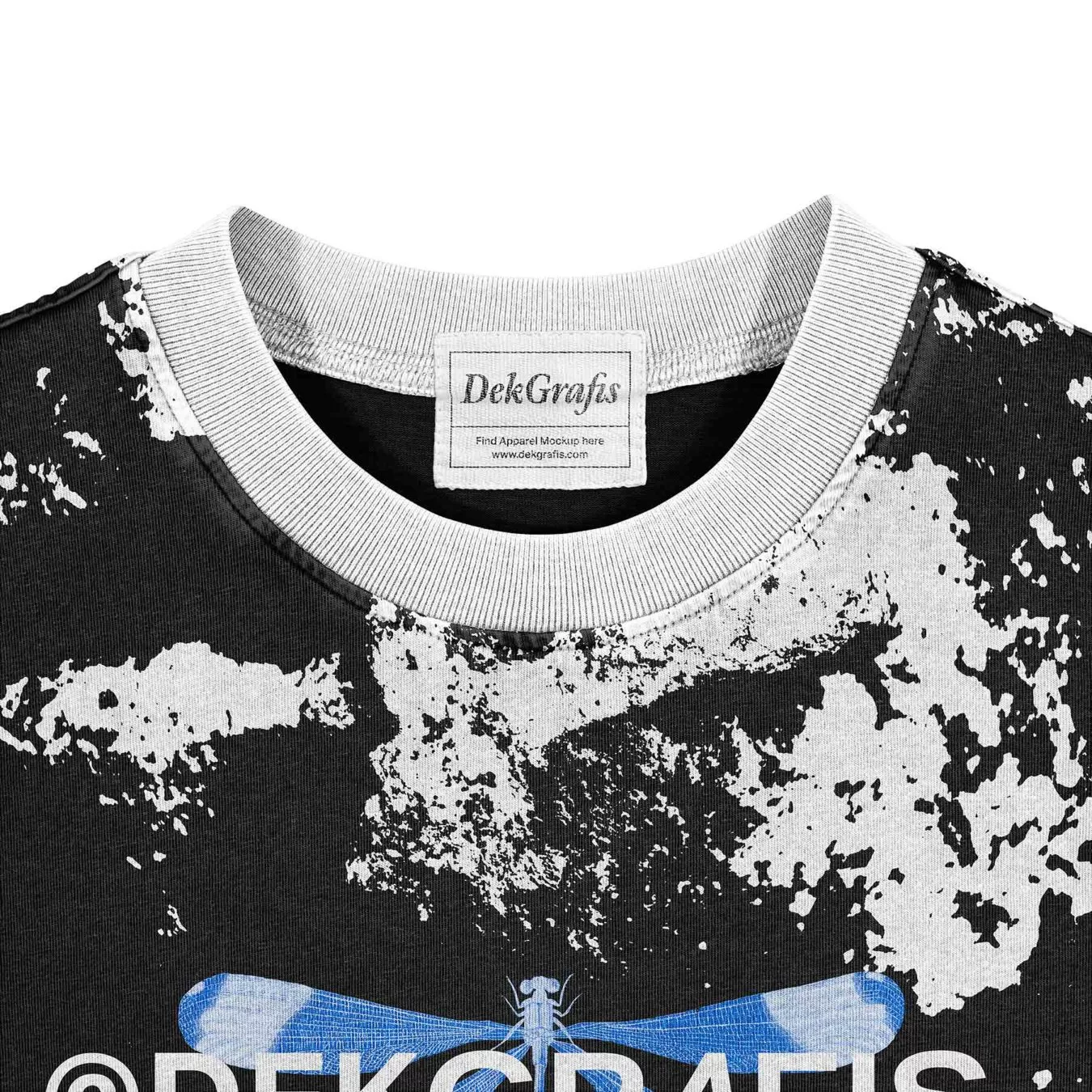 T-Shirt Clothing Label Mockup