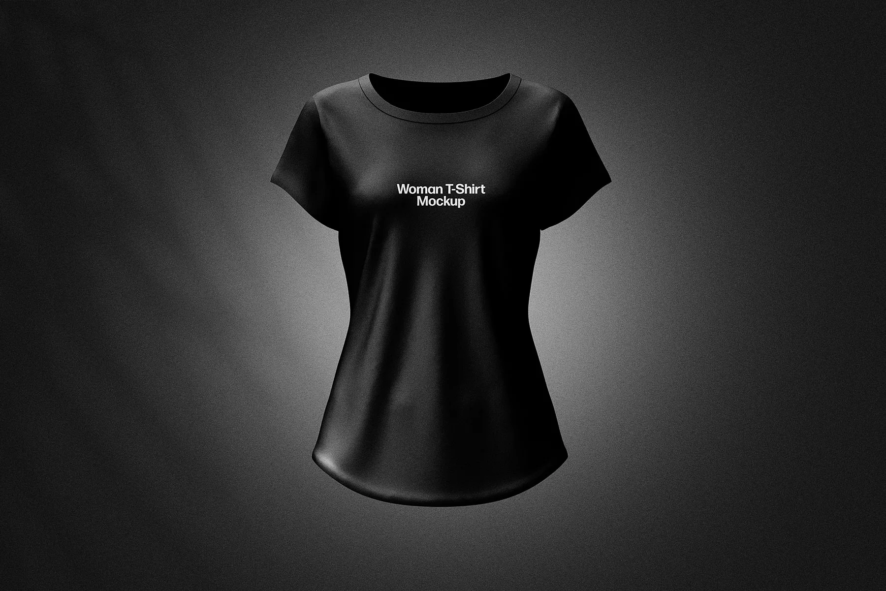 Woman T-Shirt Mockup