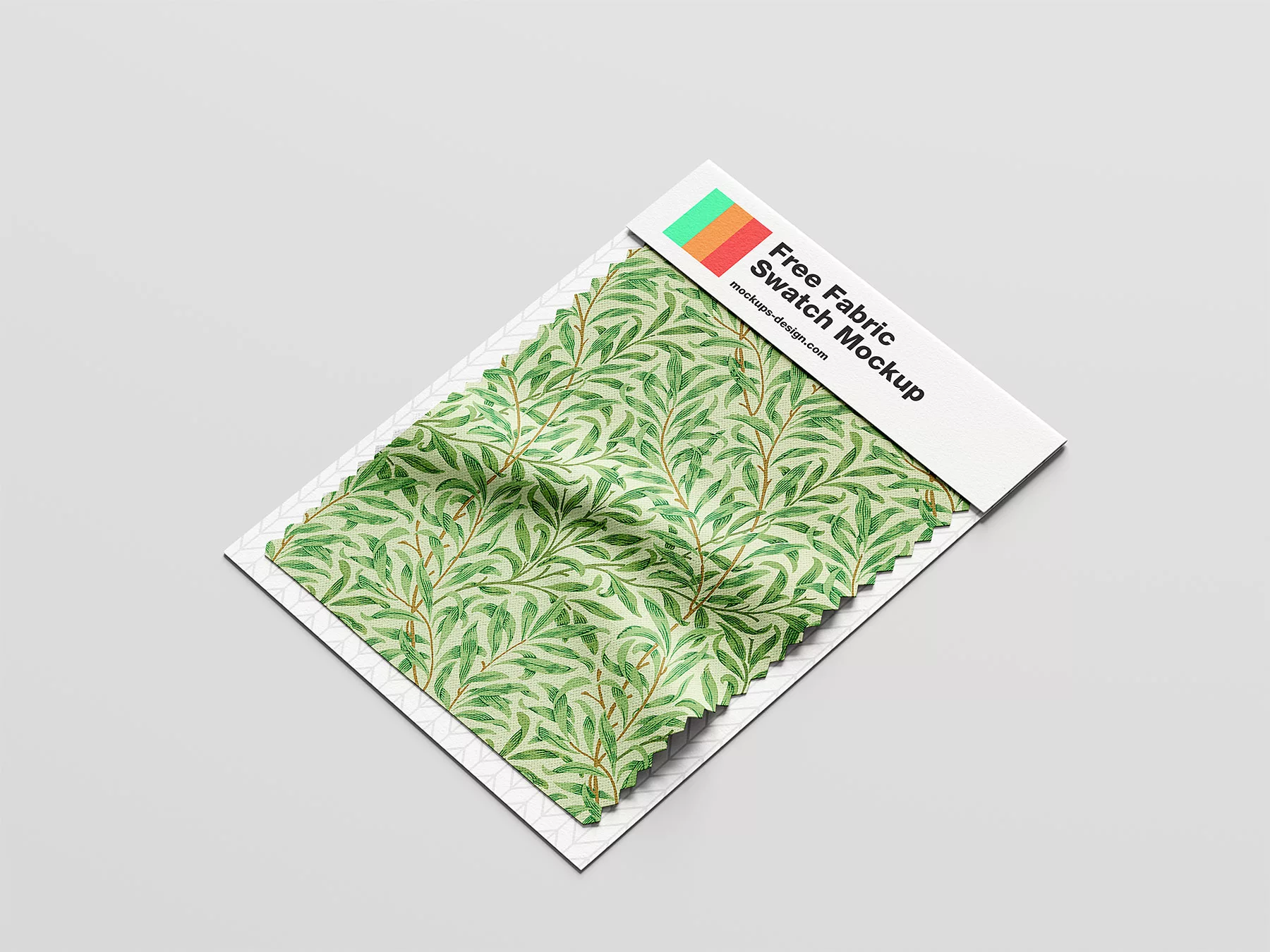 Fabric Swatch Free Mockups